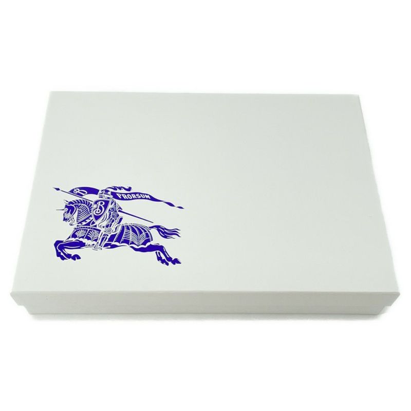 バーバリー マフラー チェック ウールスカーフ ブランケットステッチ 馬上の騎士 80792461 BURBERRY 黒