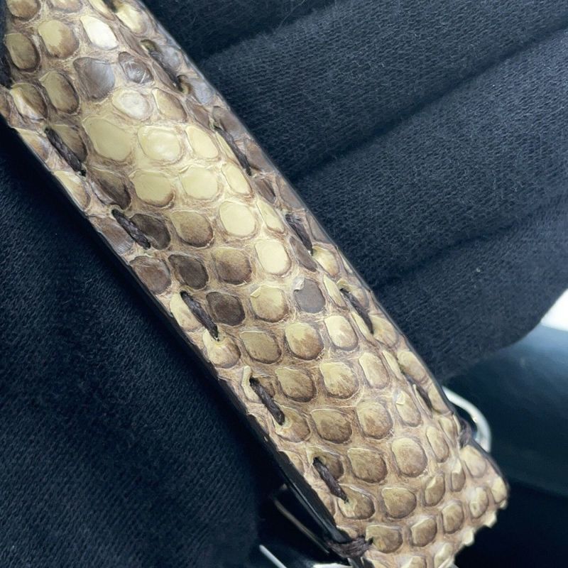 フェンディ ハンドバッグ セレリア ピーカブー レギュラー パイソン 8BN290 FENDI バッグ 2wayショルダーバッグ