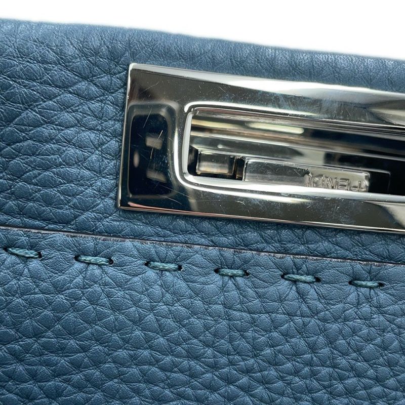 フェンディ ハンドバッグ セレリア ピーカブー レギュラー パイソン 8BN290 FENDI バッグ 2wayショルダーバッグ