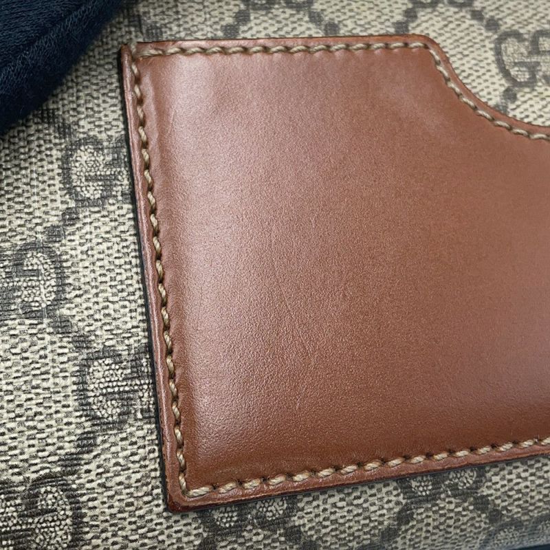 グッチ チェーンショルダーバッグ GGスプリーム パドロック スモール 409487 GUCCI バッグ Wチェーンショルダー