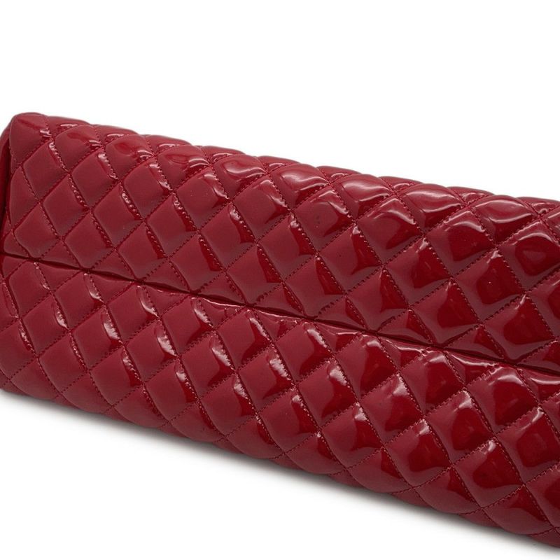 シャネル チェーンショルダーバッグ マドモアゼル ボーリングバッグ パテントレザー ココマーク A50556 CHANEL