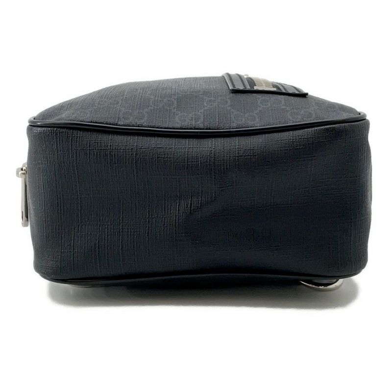 グッチ ボディバッグ GGスプリーム スリングバッグ 478325 GUCCI 黒 メンズ