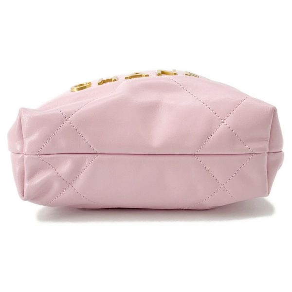 シャネル ハンドバッグ CHANEL 22 ミニ ココマーク シャイニーカーフレザー AS3980 CHANEL 2wayバッグ