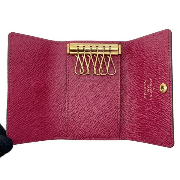 ルイヴィトン キーケース モノグラム ミュルティクレ6 M60701 LOUIS VUITTON ヴィトン フューシャ