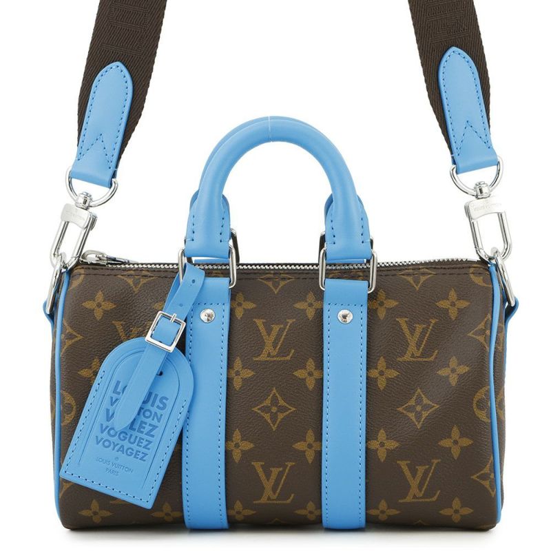 ルイヴィトン ハンドバッグ モノグラム ・マカサー/カラーマニア キーポル・バンドリエール 25 M12609 2way