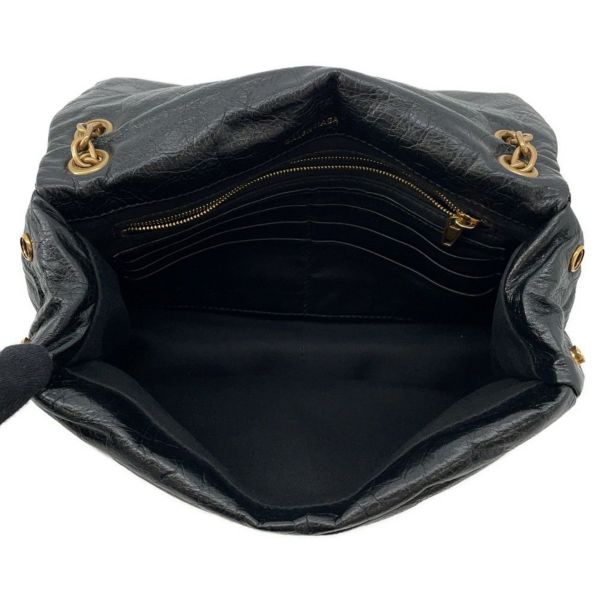 バレンシアガ チェーンショルダーバッグ モナコ Monaco BB レザー 781672 BALENCIAGA バッグ 黒