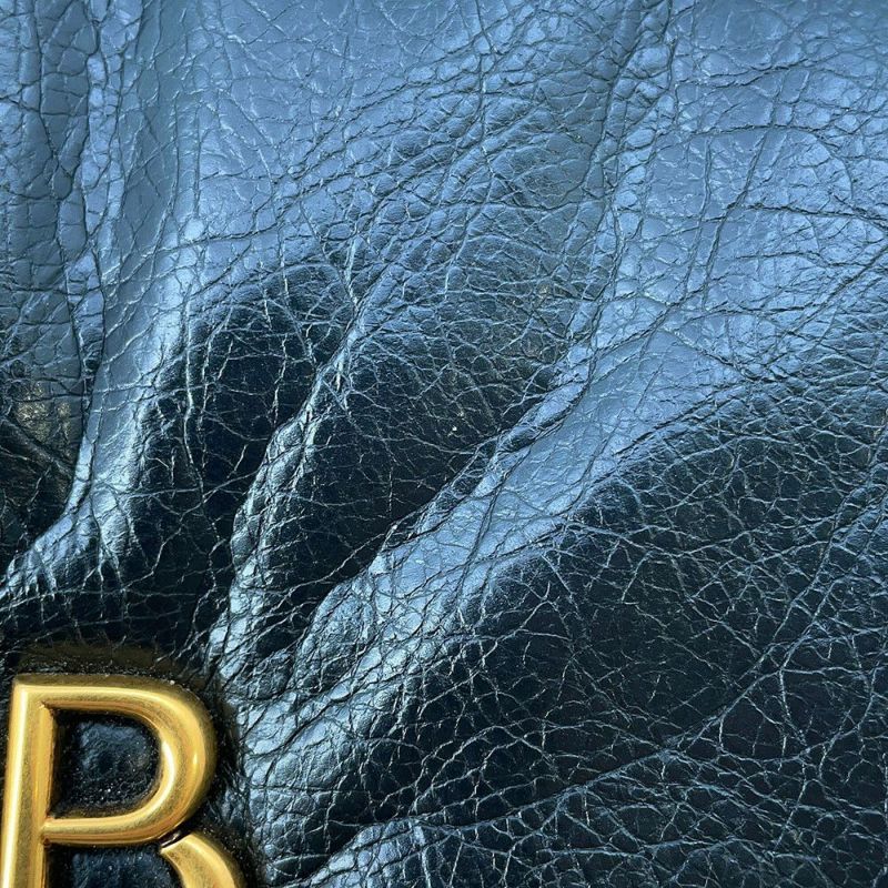 バレンシアガ チェーンショルダーバッグ モナコ Monaco BB レザー 781672 BALENCIAGA バッグ 黒