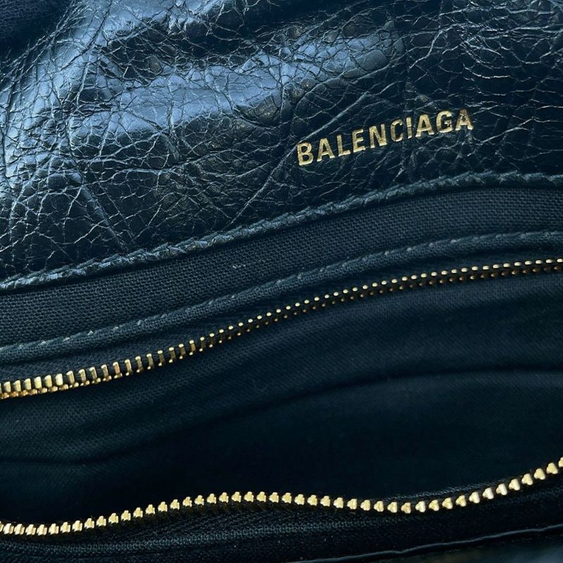 バレンシアガ チェーンショルダーバッグ モナコ Monaco BB レザー 781672 BALENCIAGA バッグ 黒