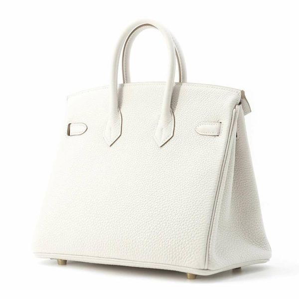 エルメス バーキン25 グリスペール/ゴールド金具 トゴ W刻印 HERMES Birkin ハンドバッグ