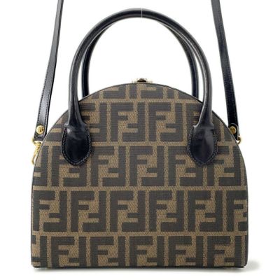 フェンディ ショルダーバッグ ズッカ柄 キャンバス 26727 FENDI ワン