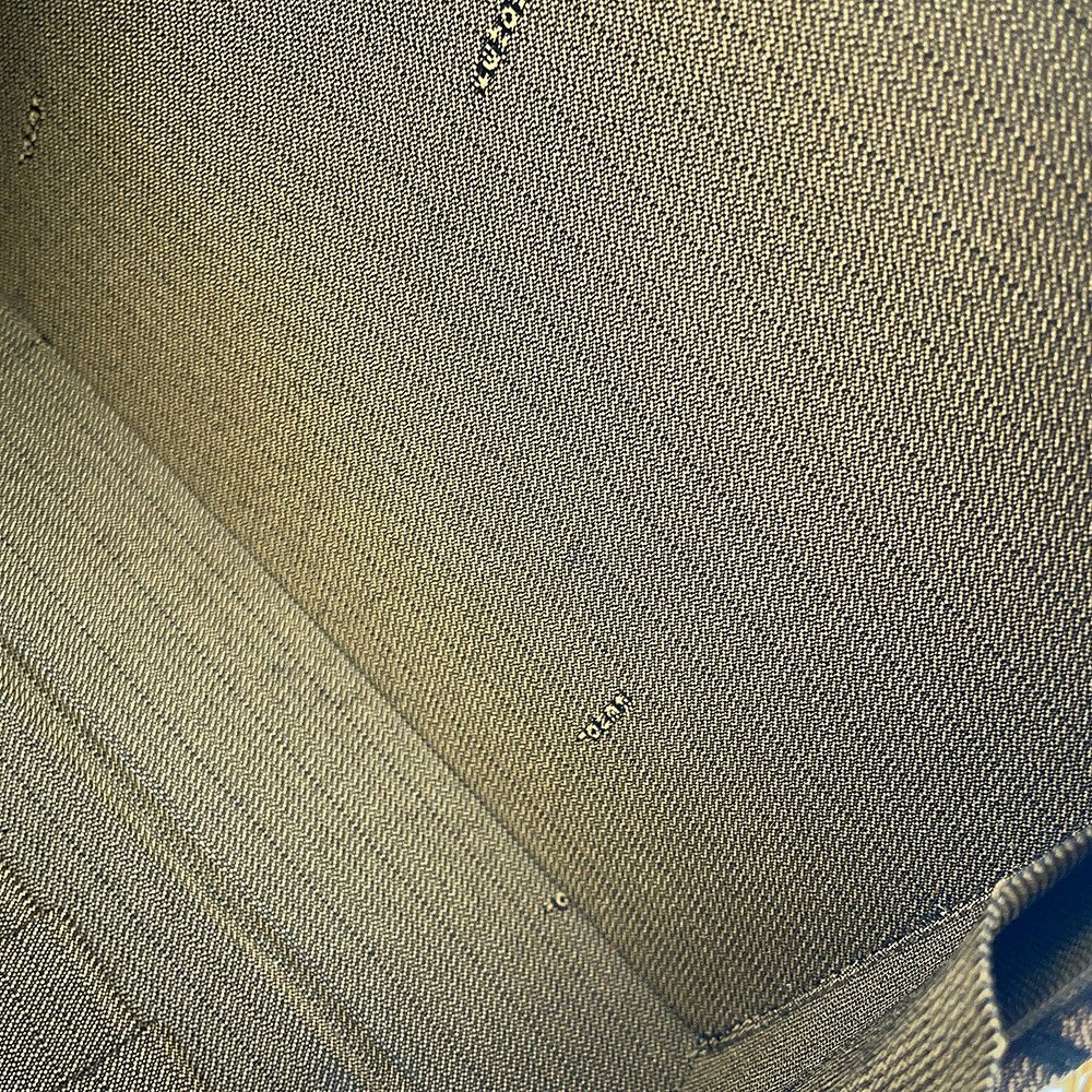 フェンディ ハンドバッグ ズッカ柄 ラウンド バニティ キャンバス レザー FENDI 2wayショルダーバッグ