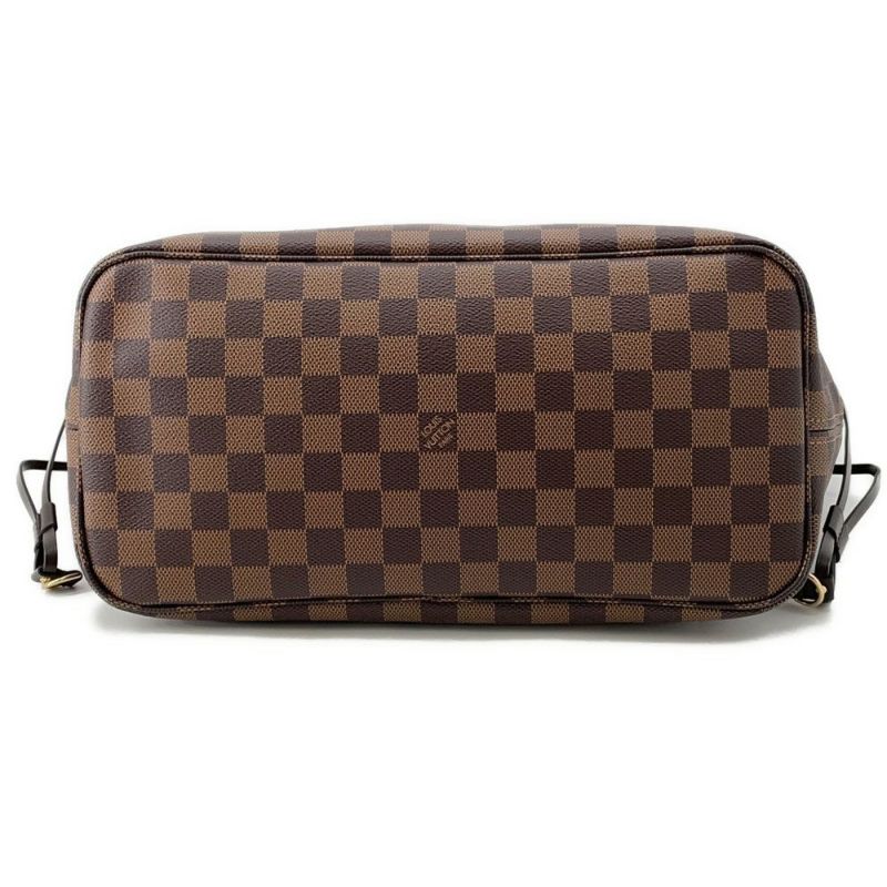 ルイヴィトン トートバッグ ダミエ・エベヌ ネヴァーフルMM ポーチ付き N41358 LOUIS VUITTON ヴィトン バッグ