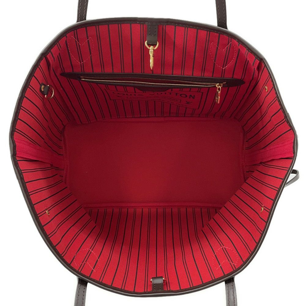 ルイヴィトン トートバッグ ダミエ・エベヌ ネヴァーフルMM ポーチ付き N41358 LOUIS VUITTON ヴィトン バッグ