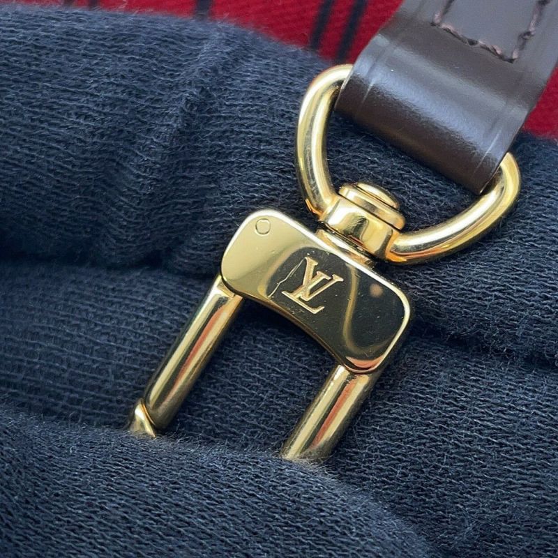 ルイヴィトン トートバッグ ダミエ・エベヌ ネヴァーフルMM ポーチ付き N41358 LOUIS VUITTON ヴィトン バッグ