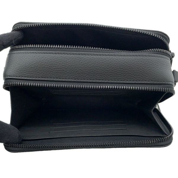 ルイヴィトン ショルダーバッグ グレインカーフレザー/LV アエログラム アルファ・ウェアラブル ウォレット M59161 黒 ブラック