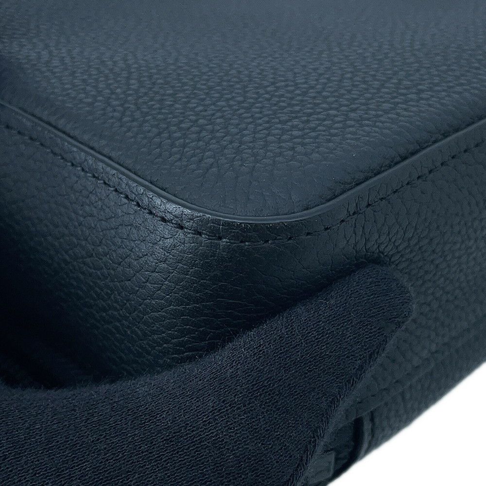 ルイヴィトン ショルダーバッグ グレインカーフレザー/LV アエログラム アルファ・ウェアラブル ウォレット M59161 黒 ブラック