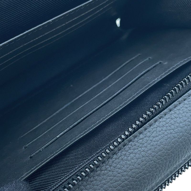 ルイヴィトン ショルダーバッグ グレインカーフレザー/LV アエログラム アルファ・ウェアラブル ウォレット M59161 黒 ブラック