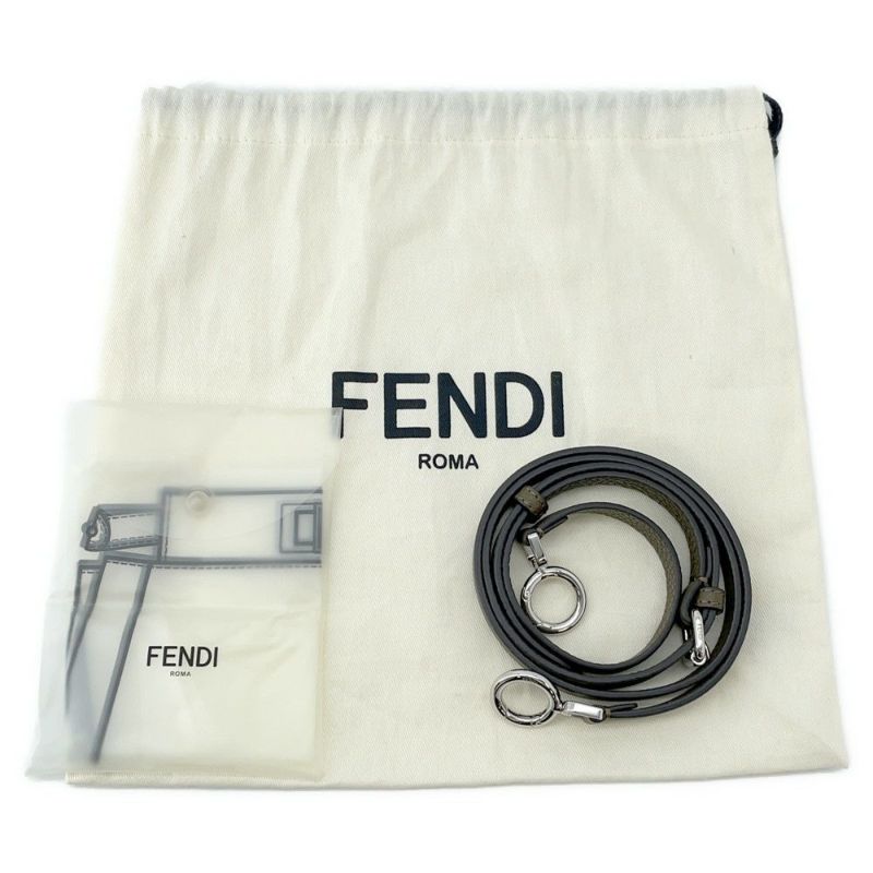 フェンディ ハンドバッグ ピーカブー セレリア アイシーユー プチ 8BN335 FENDI 2wayショルダーバッグ