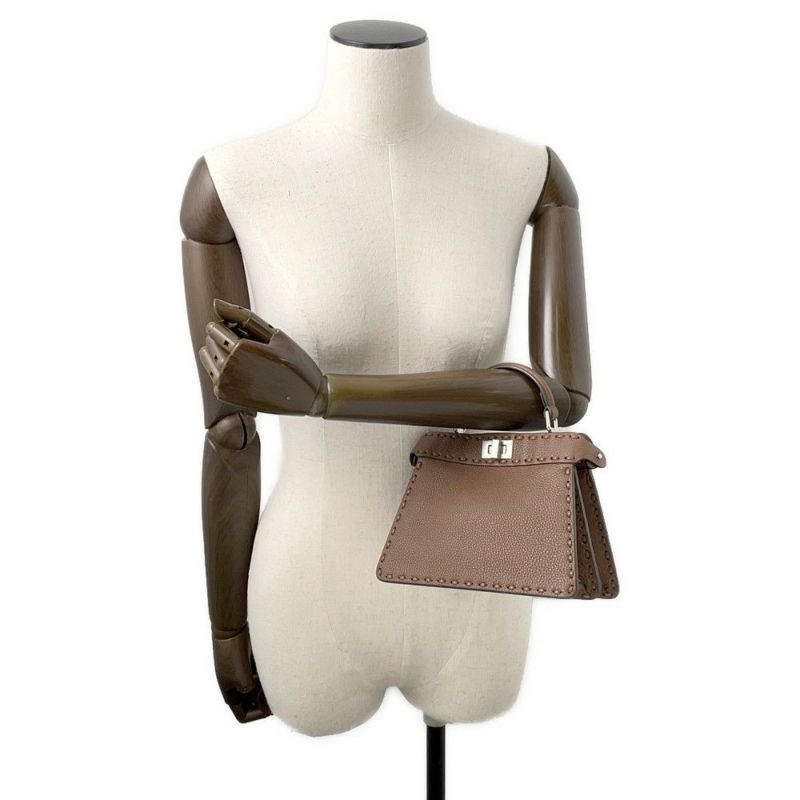 フェンディ ハンドバッグ ピーカブー セレリア アイシーユー プチ 8BN335 FENDI 2wayショルダーバッグ