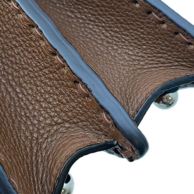 フェンディ ハンドバッグ ピーカブー セレリア アイシーユー プチ 8BN335 FENDI 2wayショルダーバッグ