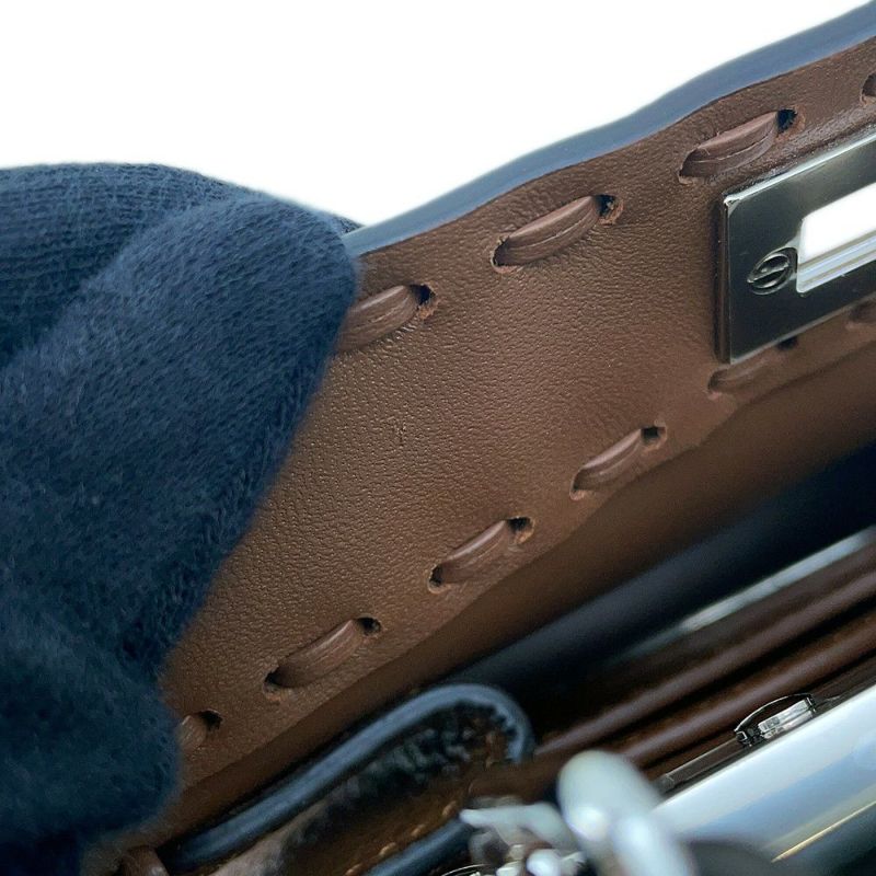 フェンディ ハンドバッグ ピーカブー セレリア アイシーユー プチ 8BN335 FENDI 2wayショルダーバッグ