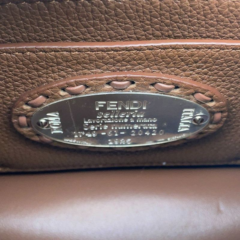 フェンディ ハンドバッグ ピーカブー セレリア アイシーユー プチ 8BN335 FENDI 2wayショルダーバッグ