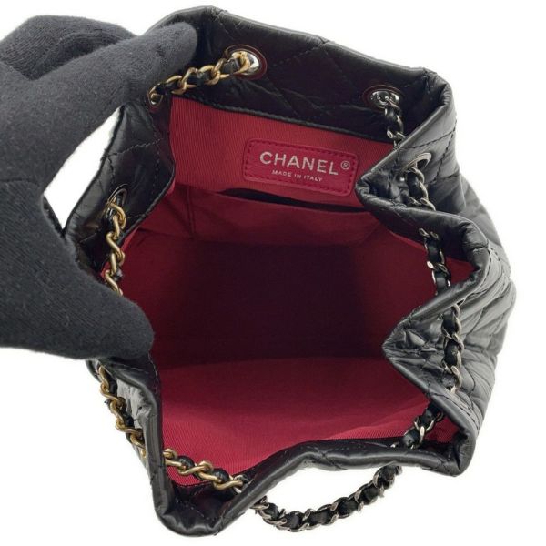 シャネル リュック マトラッセ  ココマーク ガブリエル ドゥ バックパック A94485 CHANEL  黒