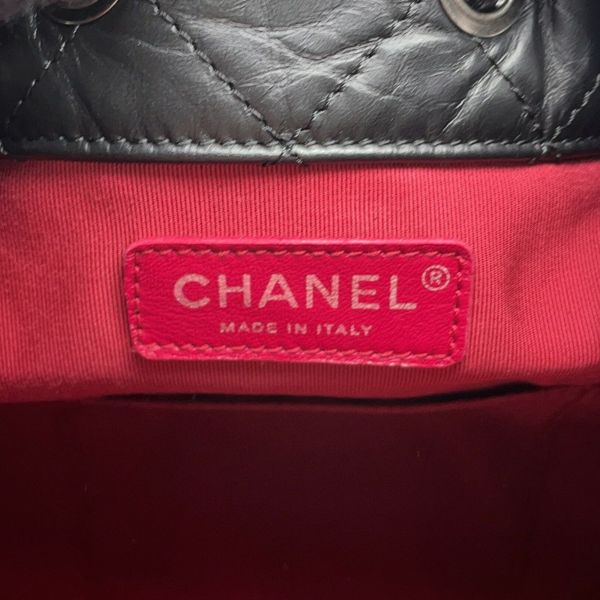 シャネル リュック マトラッセ  ココマーク ガブリエル ドゥ バックパック A94485 CHANEL  黒