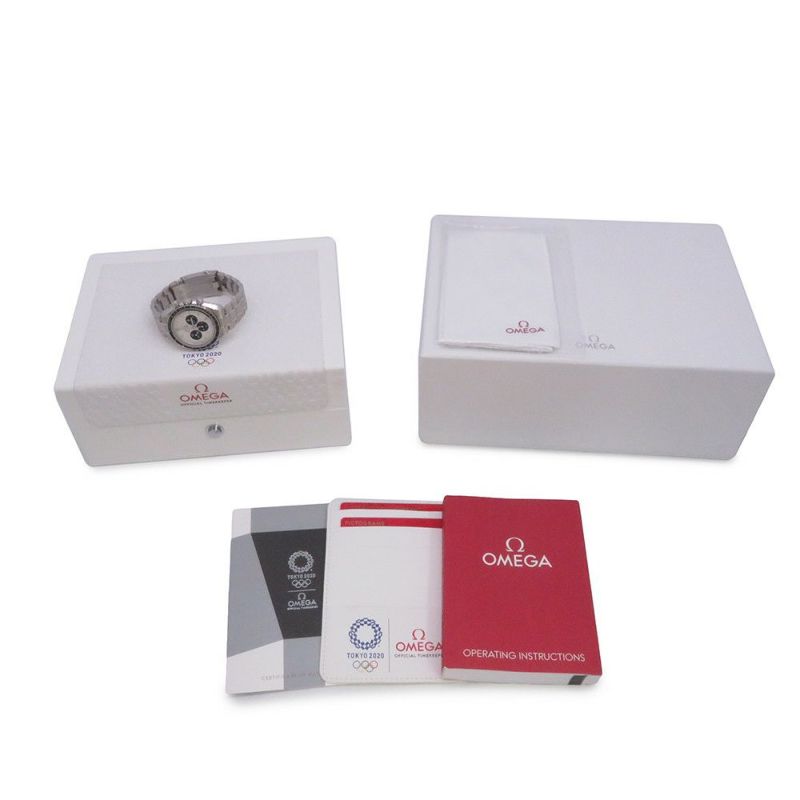 オメガ スピードマスター 東京オリンピック 2020本限定 522.30.42.30.04.001 OMEGA 腕時計 シルバー文字盤