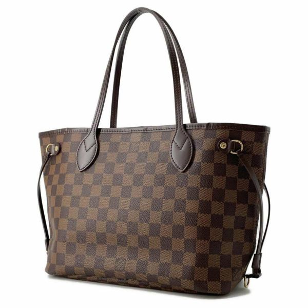 ルイヴィトン トートバッグ ダミエ・エベヌ ネヴァーフルPM N51109 LOUIS VUITTON ヴィトン バッグ