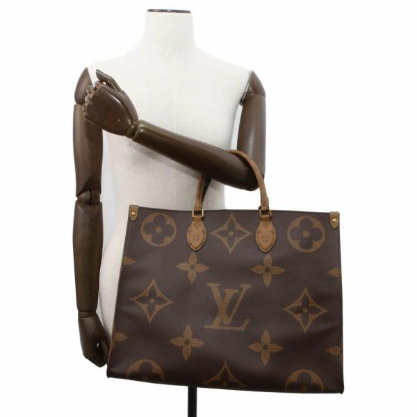 ルイヴィトン トートバッグ モノグラム リバース ジャイアント オンザゴーGM M45320 LOUIS VUITTON 2wayショルダー