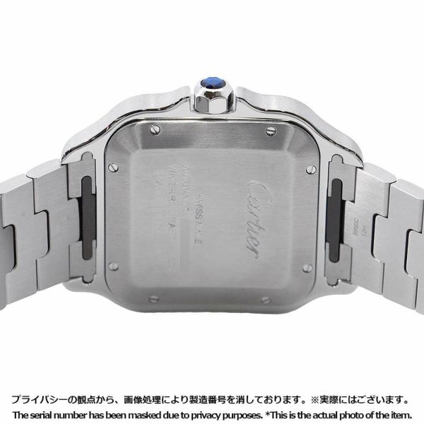 カルティエ サントス ドゥ カルティエ LM WSSA0062 Cartier 腕時計 グリーン文字盤