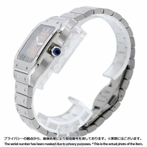 カルティエ サントス ドゥ カルティエ MM WSSA0065 Cartier 腕時計 ブラウン文字盤