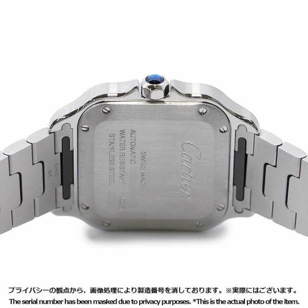 カルティエ サントス ドゥ カルティエ MM WSSA0065 Cartier 腕時計 ブラウン文字盤