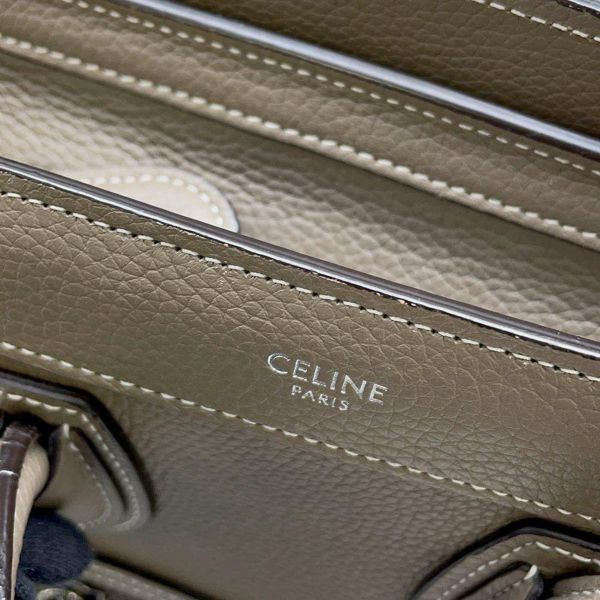 セリーヌ ハンドバッグ ラゲージ ナノショッパー 189243 CELINE バッグ 2wayショルダーバッグ