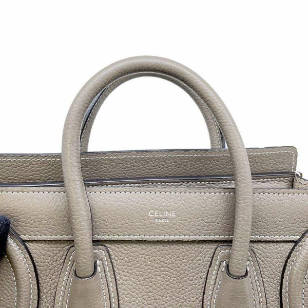 セリーヌ ハンドバッグ ラゲージ ナノショッパー 189243 CELINE バッグ 2wayショルダーバッグ