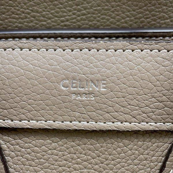 セリーヌ ハンドバッグ ラゲージ ナノショッパー 189243 CELINE バッグ 2wayショルダーバッグ