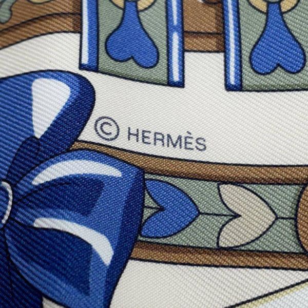 エルメス ツイリー アルネ・ドゥ・クール Harnais de Coeur HERMES シルクツイル 2024春夏