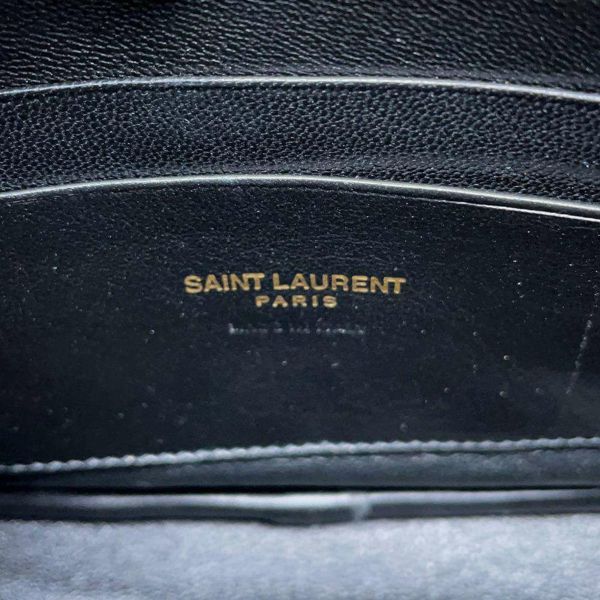 サンローランパリ チェーンショルダーバッグ ルー レザー 618057 SAINT LAURENT PARIS バッグ 黒