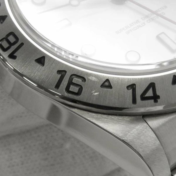 ロレックス エクスプローラー2 番 16570 ROLEX 腕時計 白文字盤