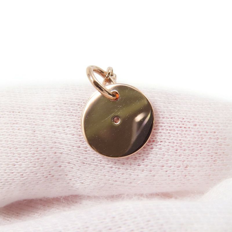 エルメス ピアス ガンバード クルー・ド・セル ピアス ダイヤモンド 計0.04ct K18PGピンクゴールド HERMES Ex-Libris Clou de Selle