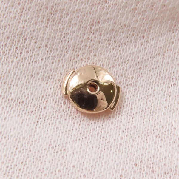エルメス ピアス ガンバード クルー・ド・セル ピアス ダイヤモンド 計0.04ct K18PGピンクゴールド HERMES Ex-Libris Clou de Selle