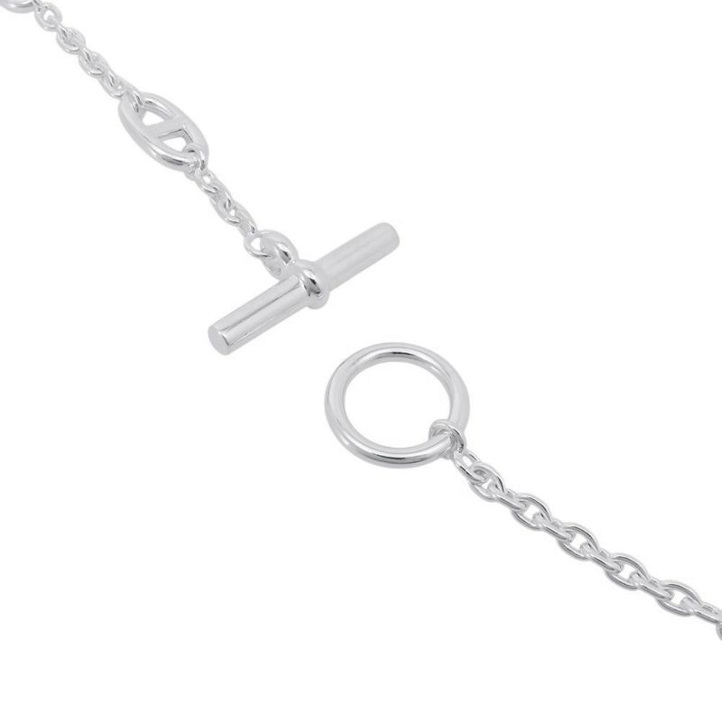 エルメス ネックレス シェーヌダンクル ファランドール SV925シルバー サイズ160 HERMES ロングネックレス ジュエリー