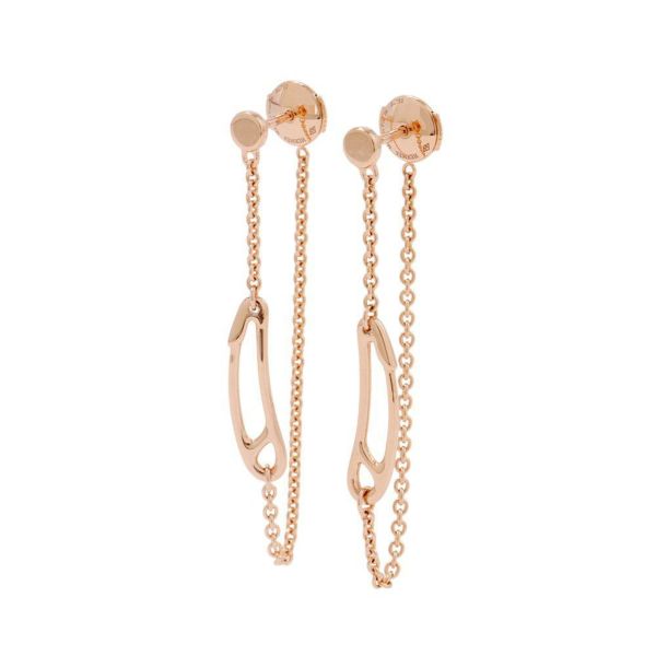 エルメス ピアス シェーヌダンクル ミニパンク K18PGピンクゴールド HERMES ジュエリー