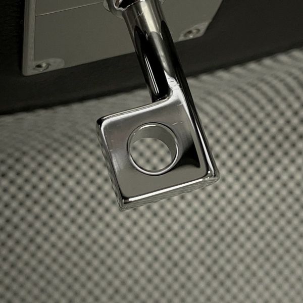 エルメス ハンドバッグ オータクロア40 ブラック/エクリュ/シルバー金具 トワルGM/エバーカラー U刻印 黒