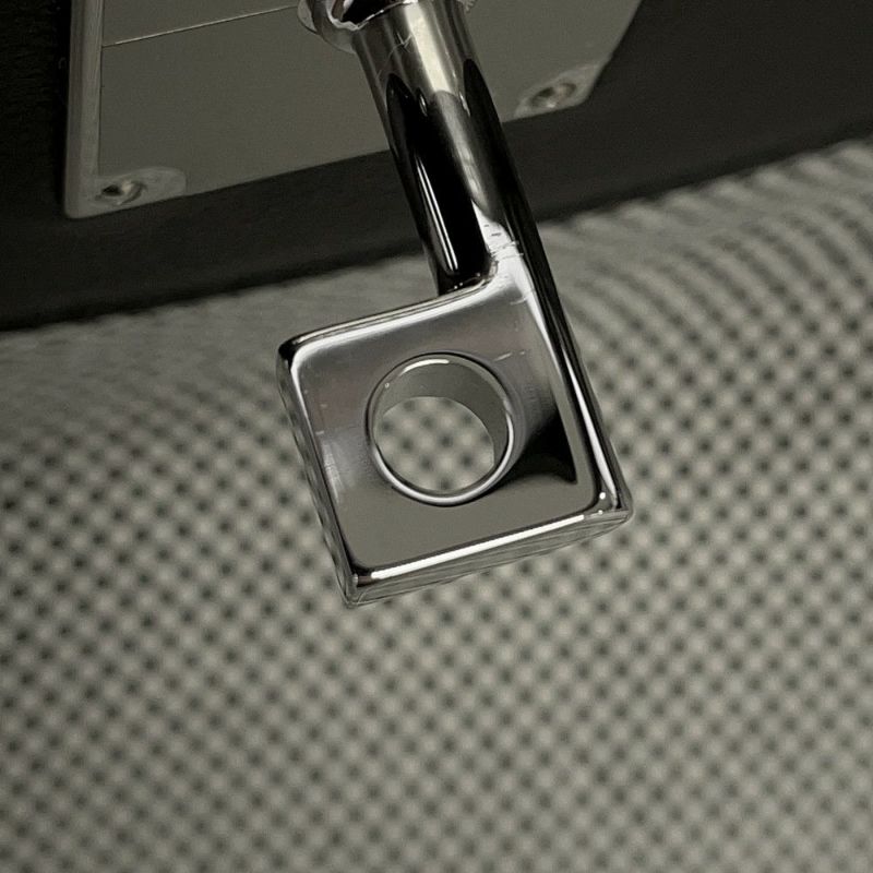 エルメス ハンドバッグ オータクロア40 ブラック/エクリュ/シルバー金具 トワルGM/エバーカラー U刻印 黒