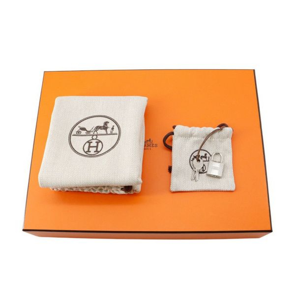 エルメス ハンドバッグ ピコタンロックMM ビスキュイ/シルバー金具 トリヨンクレマンス K刻印