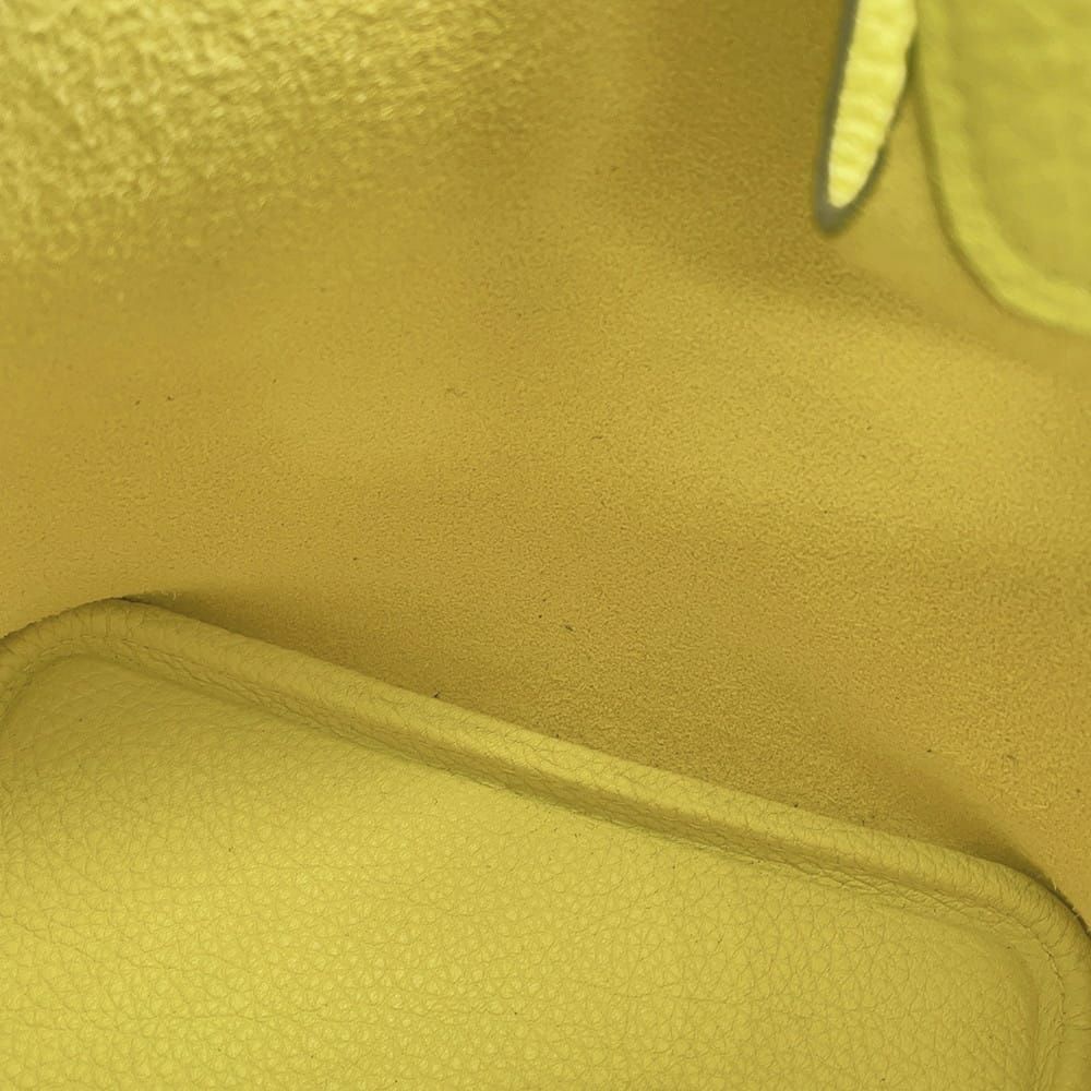 エルメス ハンドバッグ ピコタンロックPM ライム/シルバー金具 トリヨンクレマンス Z刻印