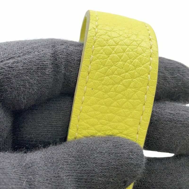 エルメス ハンドバッグ ピコタンロックPM ライム/シルバー金具 トリヨンクレマンス Z刻印
