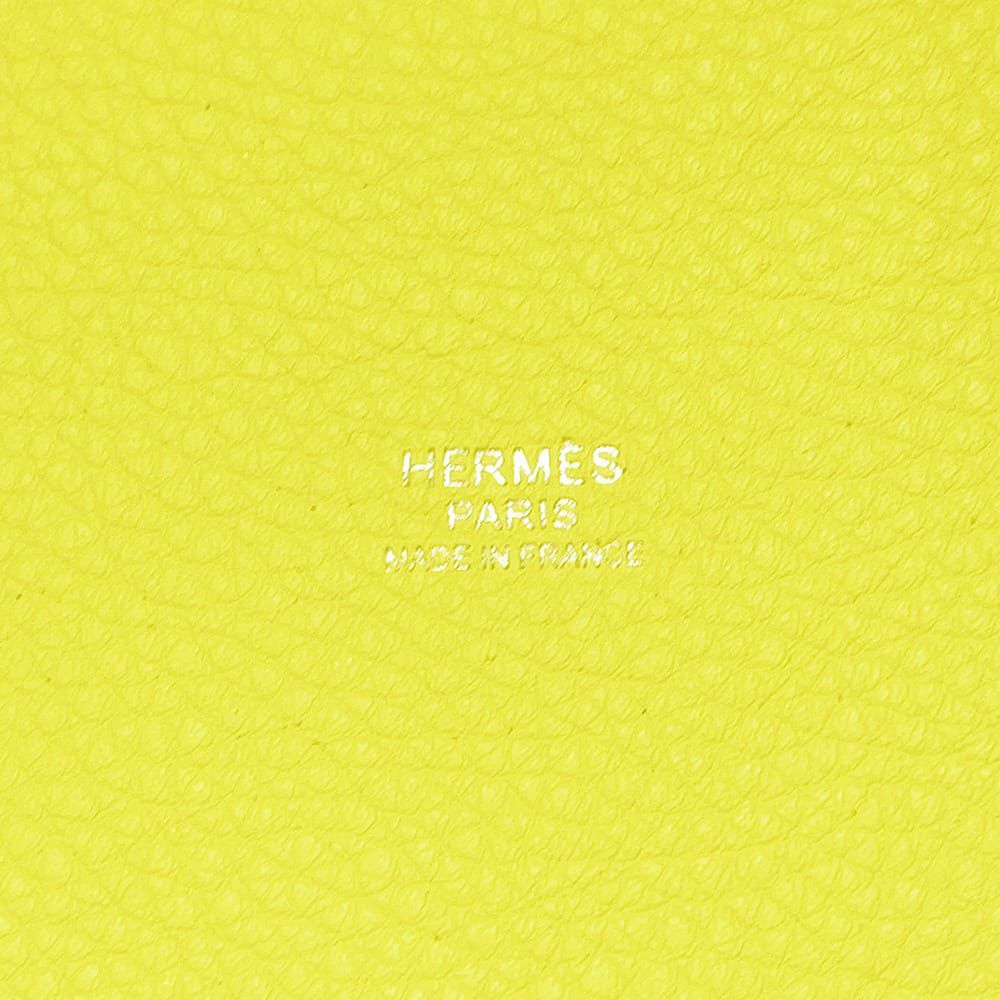 エルメス ハンドバッグ ピコタンロックPM ライム/シルバー金具 トリヨンクレマンス Z刻印